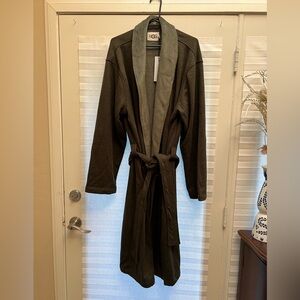 UGG Forest Green Belted Robe for Men
